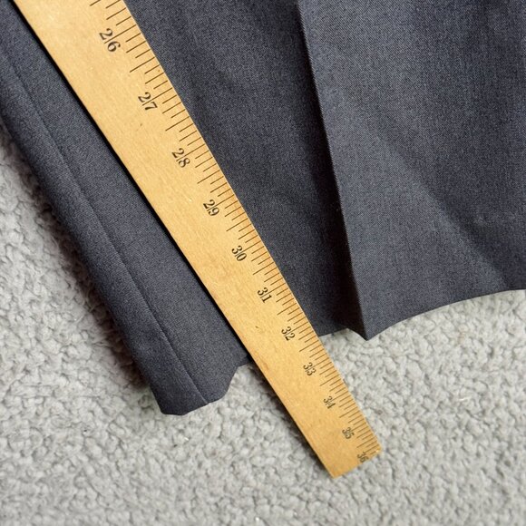 Michael Kors Men's Dress Pants 34X32 Charcoal Flat Front Straight Stretch NWT - Picture 8 of 11